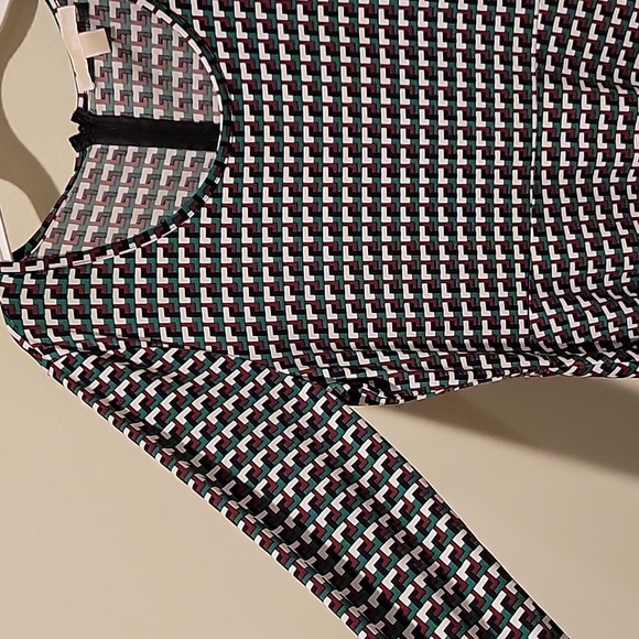 ❤️ MICHAEL MICHAEL KORS MADELEINE FIT & FLARE DRESS, LARGE - Picture 6 of 11